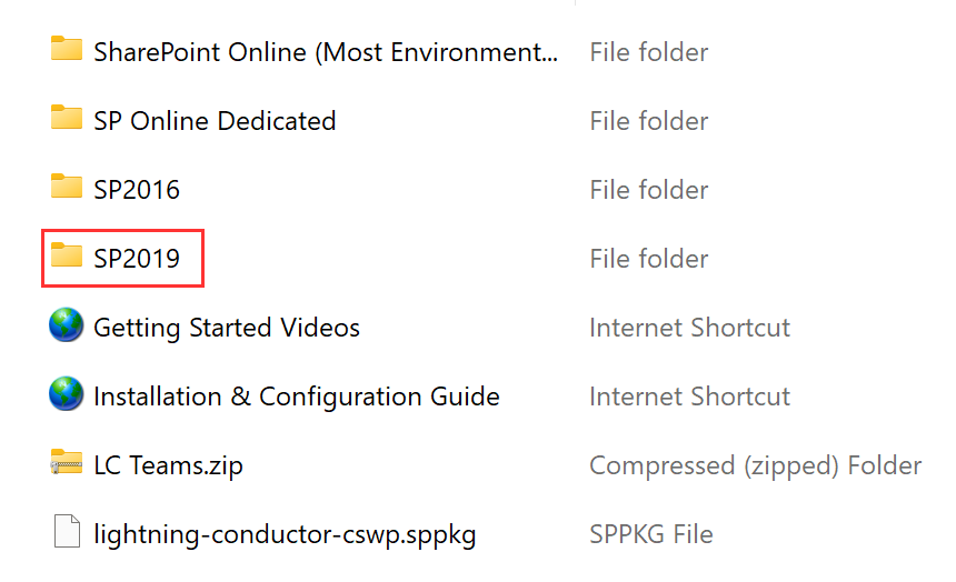 Install the Lightning Conductor SPFx app in SharePoint 2019