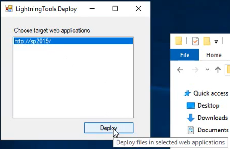Install the Lightning Conductor SPFx app in SharePoint 2019
